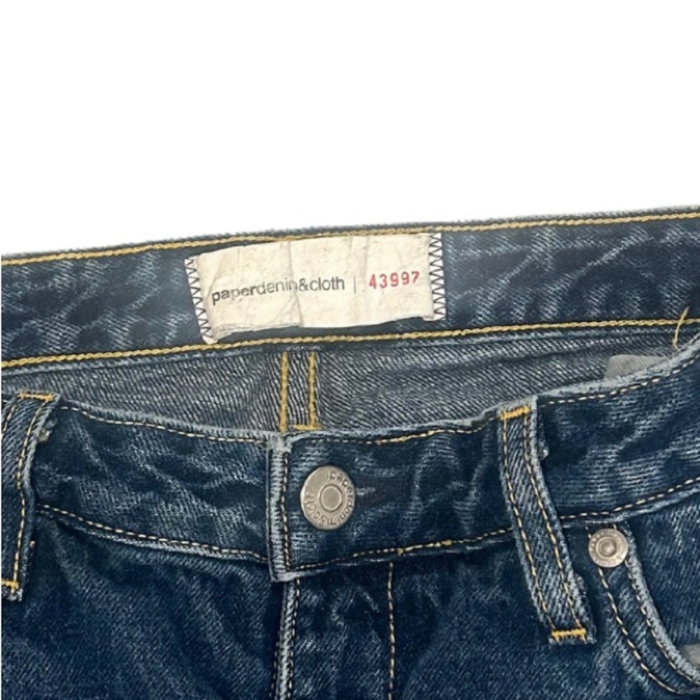 Paper Denim & Cloth 2 Mod 52 Boot Cut Jeans | Dark Blue Wash | Size 29 - Picture 3 of 6
